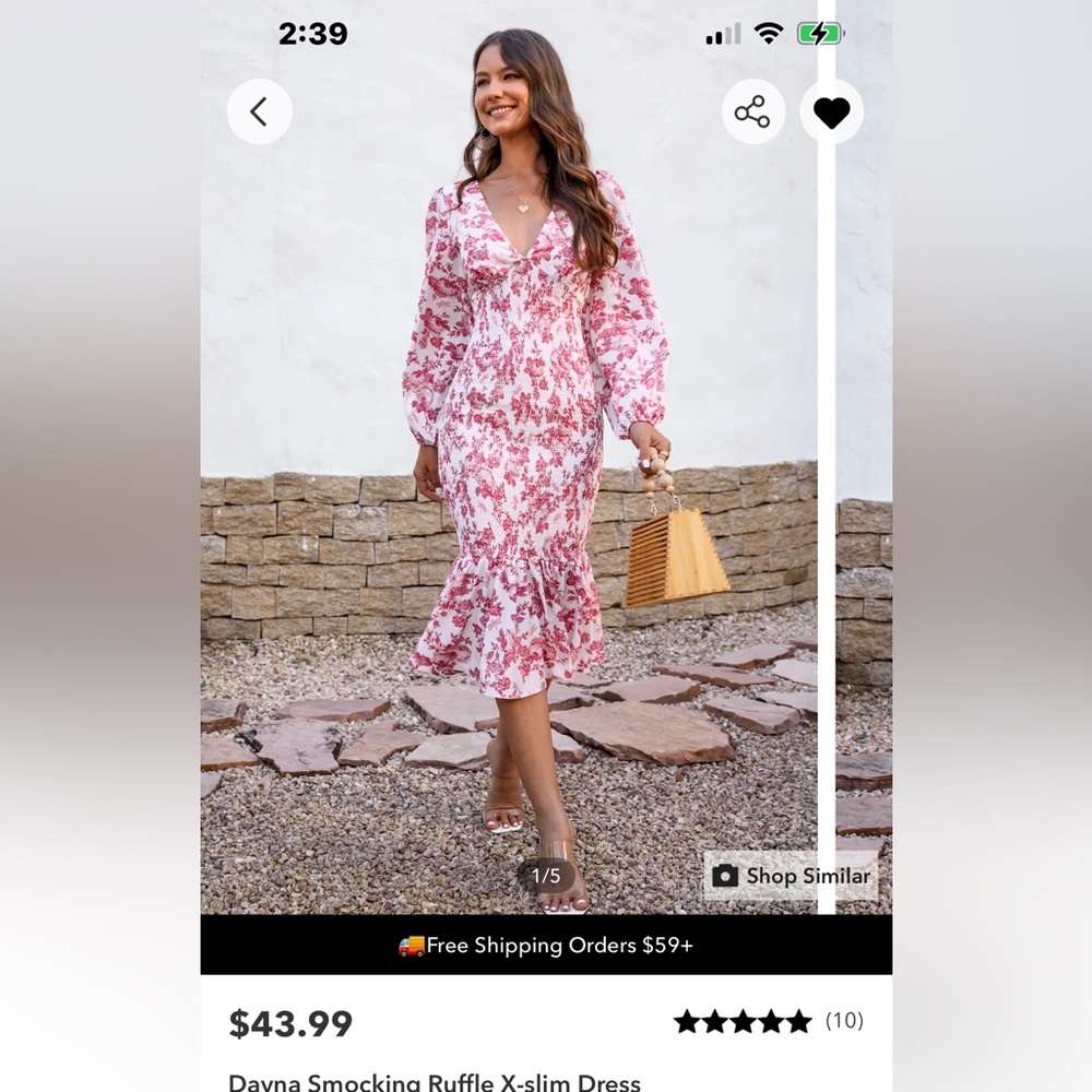 New CUPSHE dress